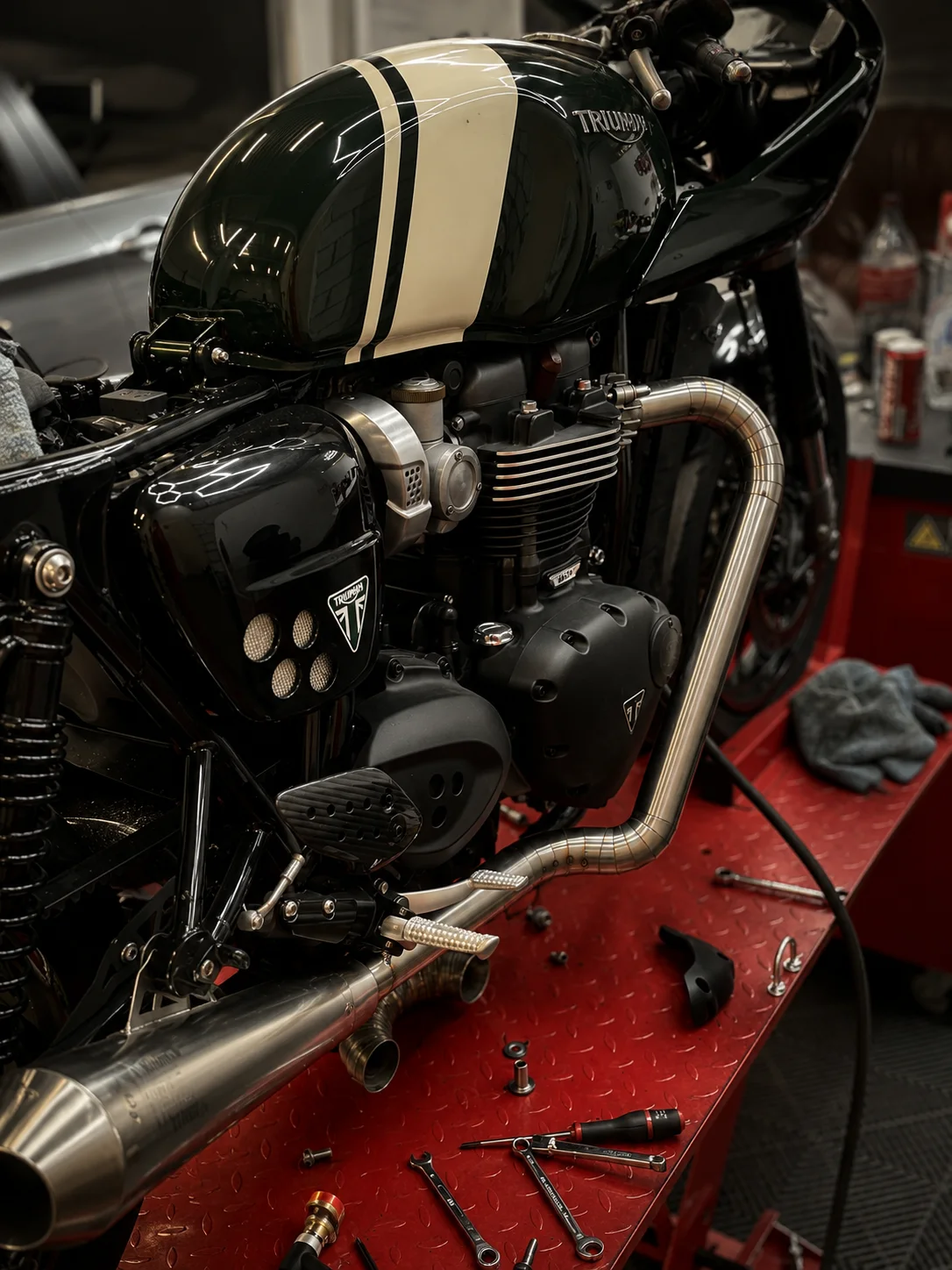 Triumph Thruxton R 2016 — extra projectfoto 2